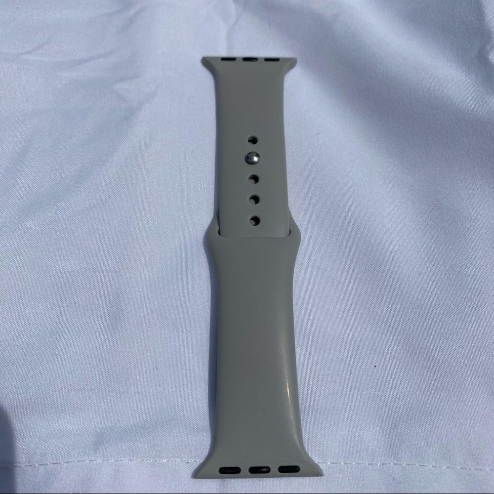 light grey apple watch band
